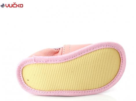 OTROŠKI COPATI VUČKO MINI PASTELNO ROZA