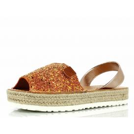 ŽENSKI SANDALI WEIDE Y601 CHAMPAGNE