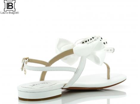 ŽENSKI SANDALI LAURA BIAGIOTTI 6837 BASIC/WHITE