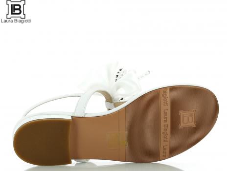 ŽENSKI SANDALI LAURA BIAGIOTTI 6837 BASIC/WHITE