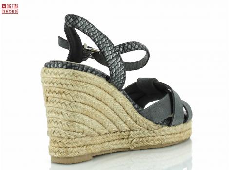 ŽENSKI SANDALI BIG STAR HH274378 SILVER/GREY