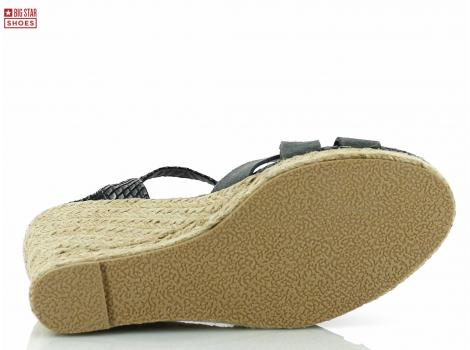 ŽENSKI SANDALI BIG STAR HH274378 SILVER/GREY