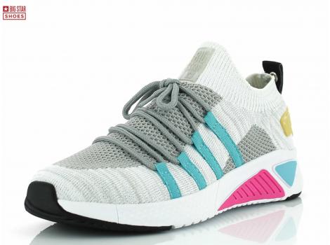 ŽENSKI CASUAL ŠPORTNI BIG STAR HH274531 WHITE/GREY