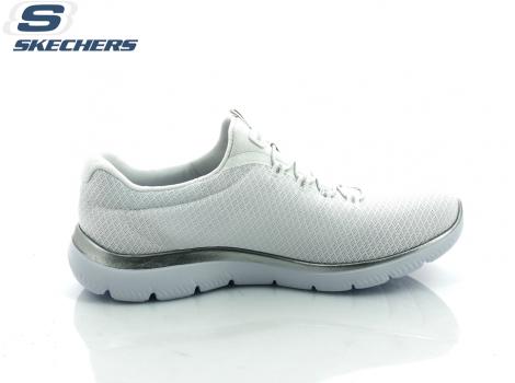ŽENSKI SKECHERS SUMMITS WSL 12980 WHITE/