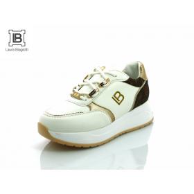 ŽENSKI LAURA BIAGIOTTI 8908 WHITE/BROWN