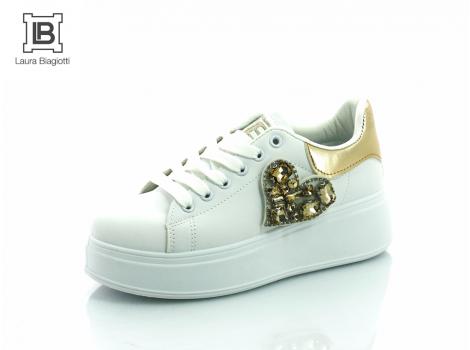 ŽENSKI LAURA BIAGIOTTI 8925 WHITE/GOLD