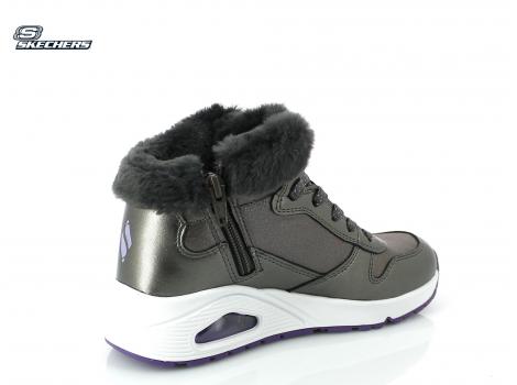 OTROŠKI SKECHERS UNO-COZY 310518 GUN MET