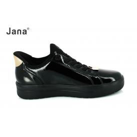 ŽENSKI JANA SOFTLINE 8-23764 BLACK PATTE