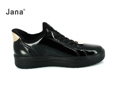 ŽENSKI JANA SOFTLINE 8-23764 BLACK PATTE
