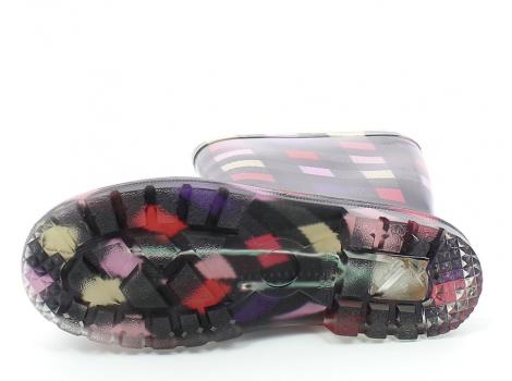 OTROŠKI GUMI ŠKORNJI Z LUČKAMI SK FL-GY1135-2 PLAID
