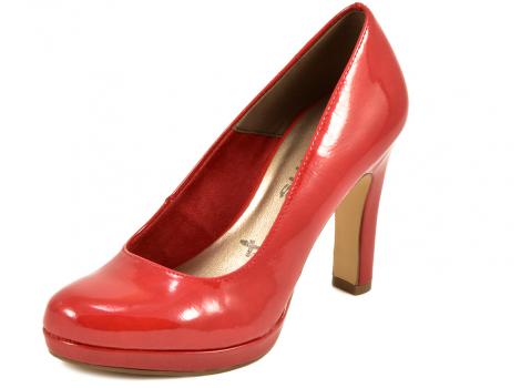 ŽENSKI ELEGANTNI  TAMARIS 1-1-22426-22 CHILI PATENT