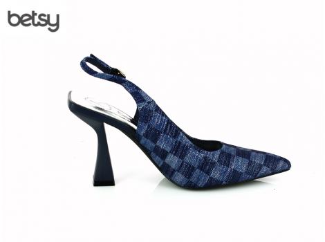 ŽENSKI BETSY 947047/01-05E DARK BLUE/SIL