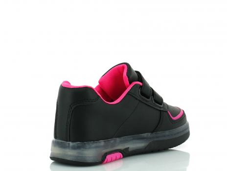 OTROŠKI CASUAL ŠPORTNI Z LUČKAMI OWYA TZ210 BLACK