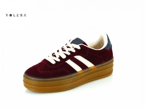 ŽENSKI YOLERA C2029-6 BURGUNDY