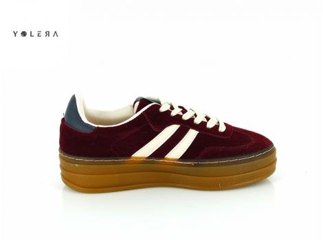 ŽENSKI YOLERA C2029-6 BURGUNDY