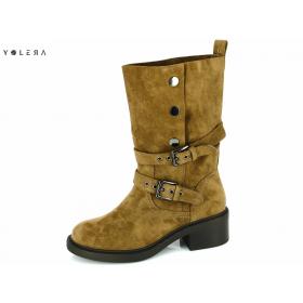 ŽENSKI YOLERA E8628 KHAKI