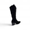 ŽENSKI COMER HBL-137 BLACK SUEDE
