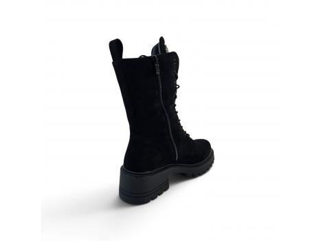 ŽENSKI COMER HBL-128 BLACK SUEDE